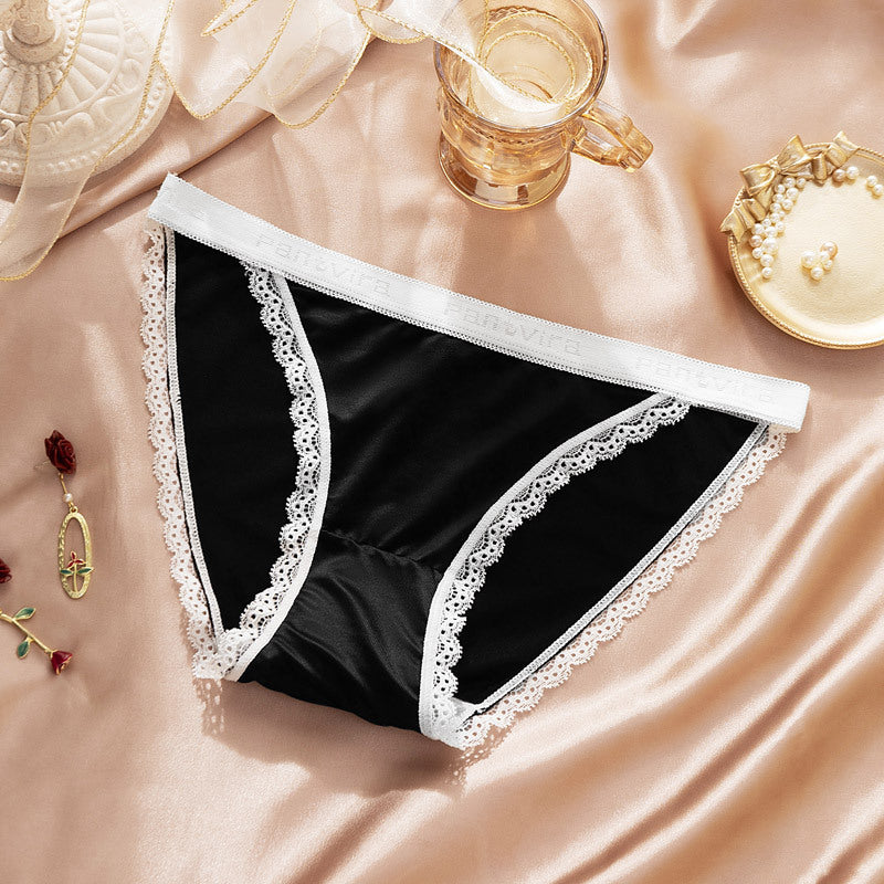 Lace Silk Briefs