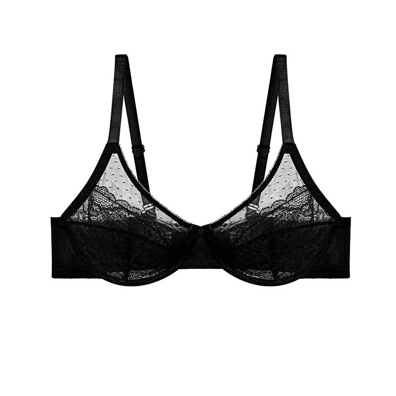 Plus Size Gauze Push Up Bra