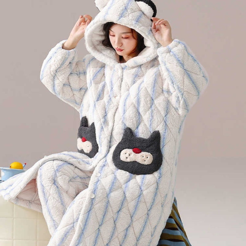 Three layer Night-robe