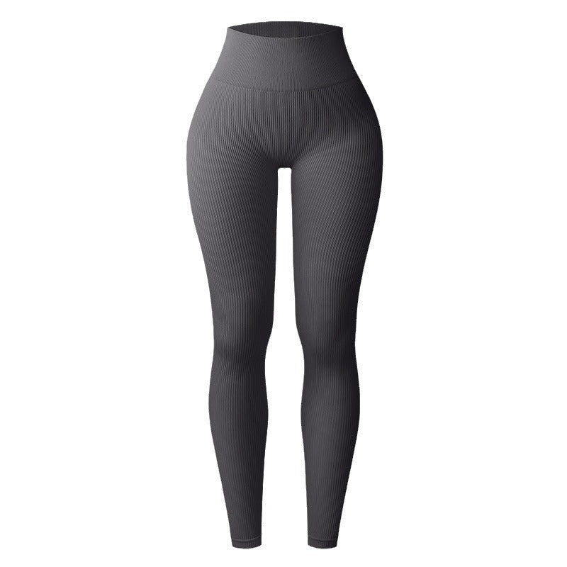 Black leggings on a white background