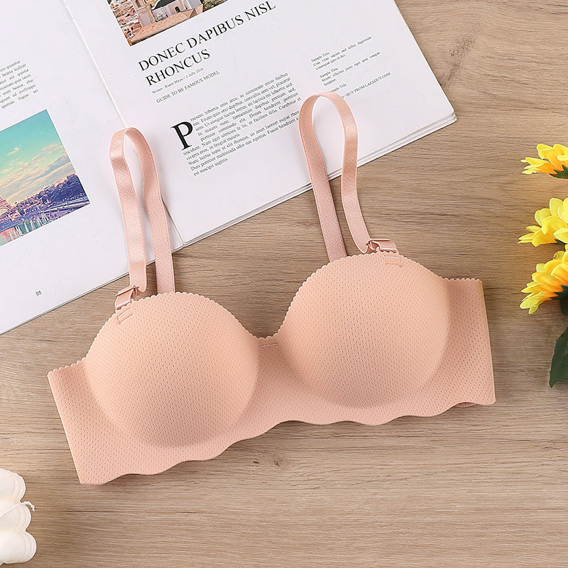 One-piece Seamless T shirt bra