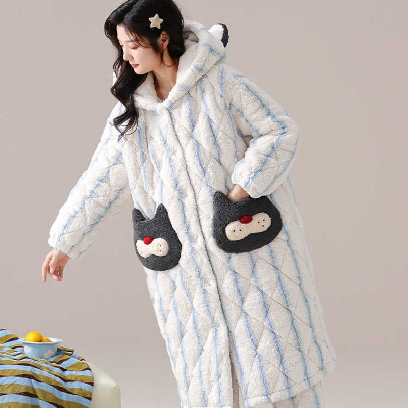 Three layer Night-robe