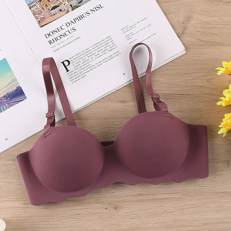 One-piece Seamless T shirt bra