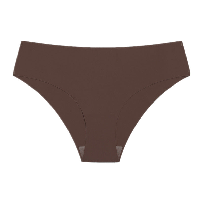 Brown underwear on a white background