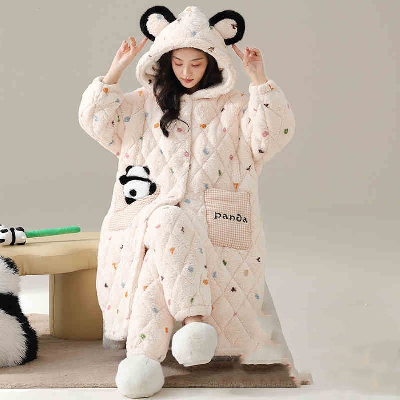 Three layer Night-robe