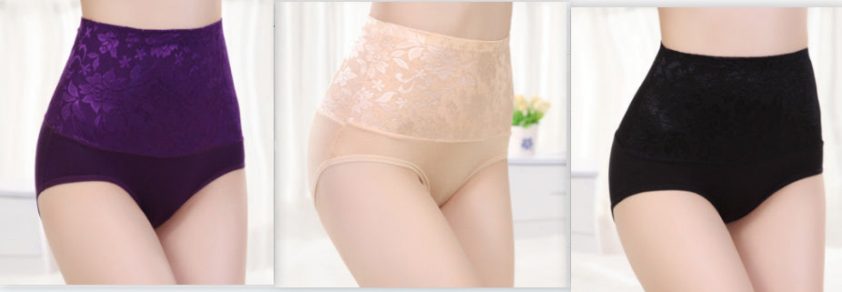 High Waist Lace Brief
