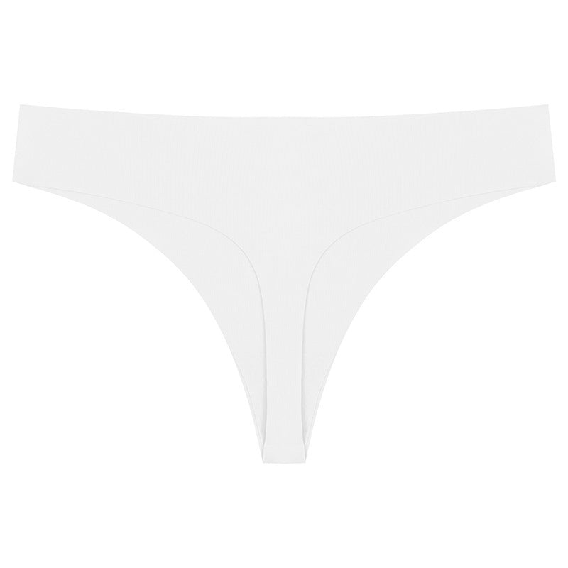 White thong on a white background