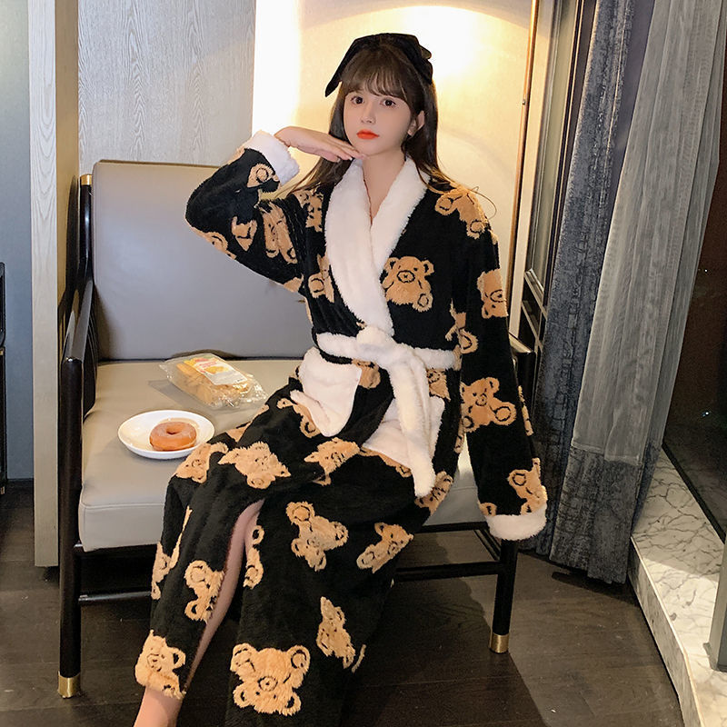Velvet Thick Robe
