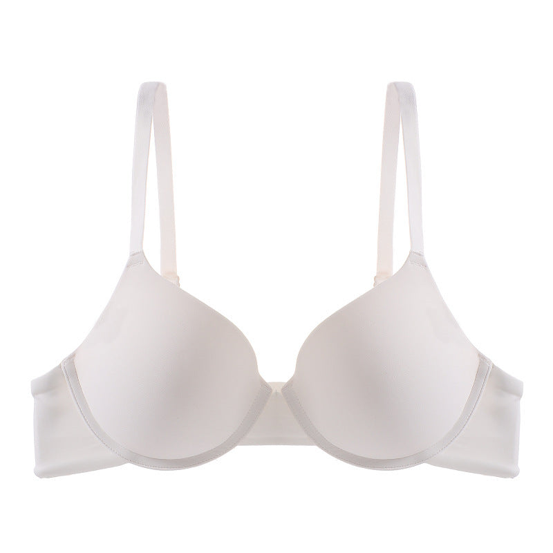 White bra on a white background