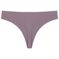 Purple thong on a white background