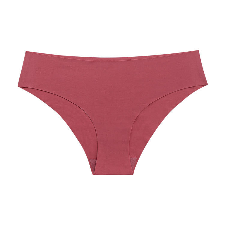 Reddish-brown underwear on a white background