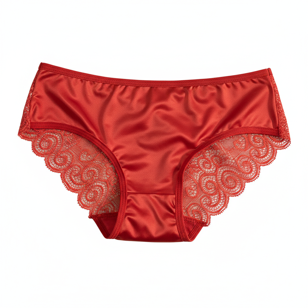 Lace Pansy Cross Briefs