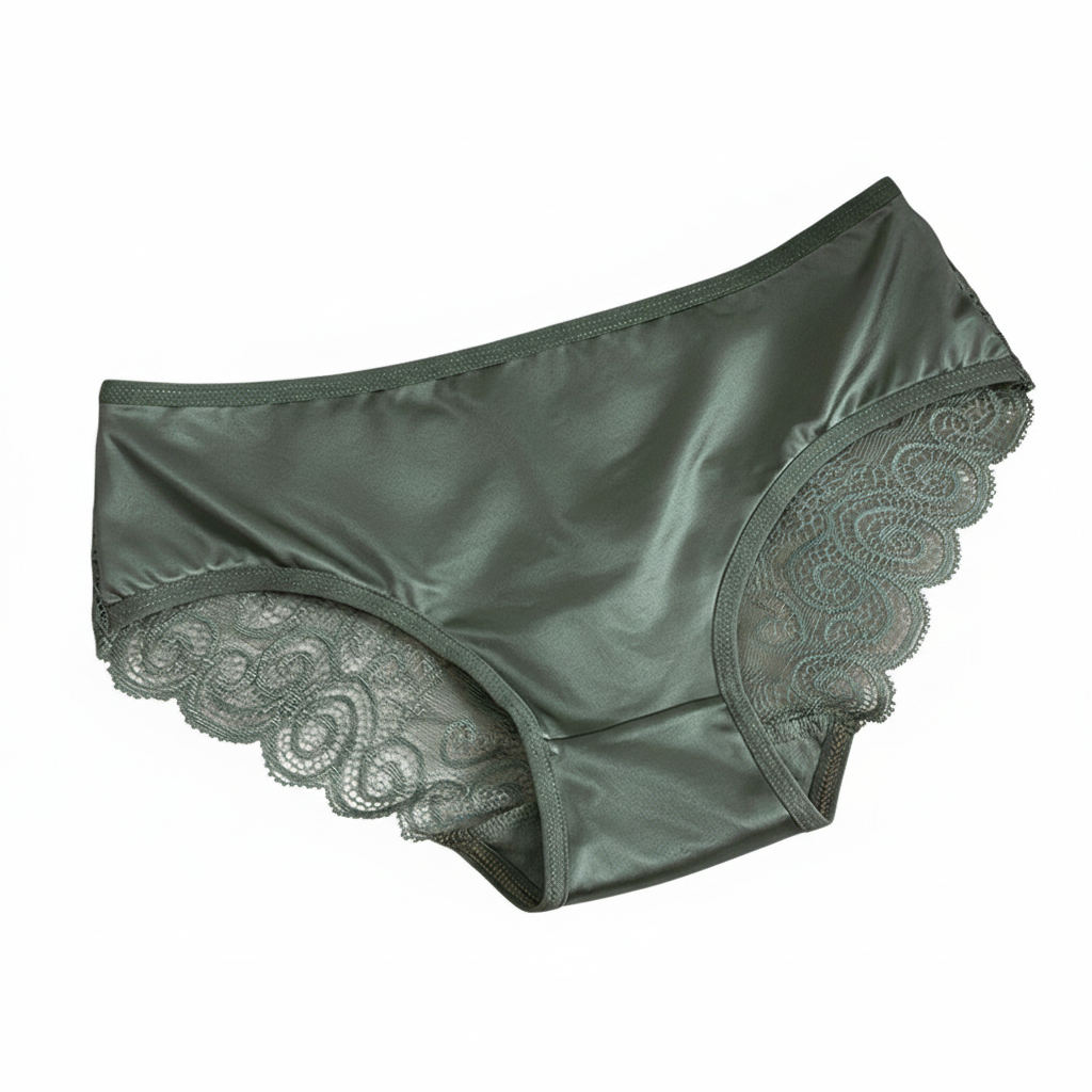 Lace Pansy Cross Briefs
