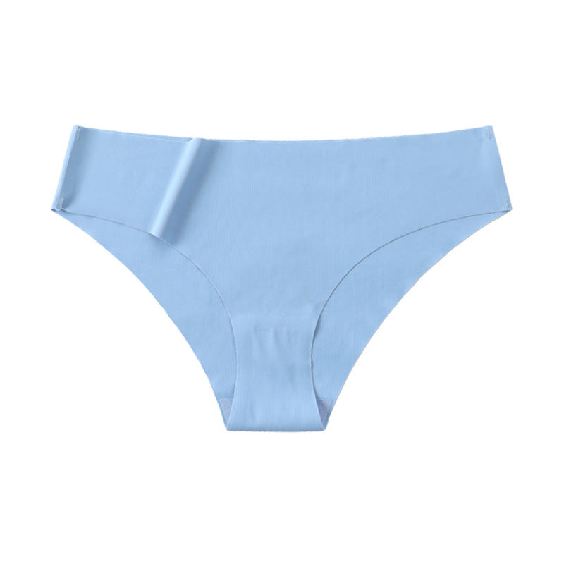 Light blue underwear on a white background