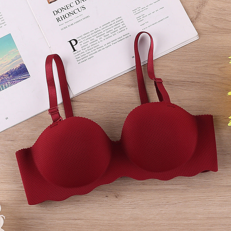 One-piece Seamless T shirt bra