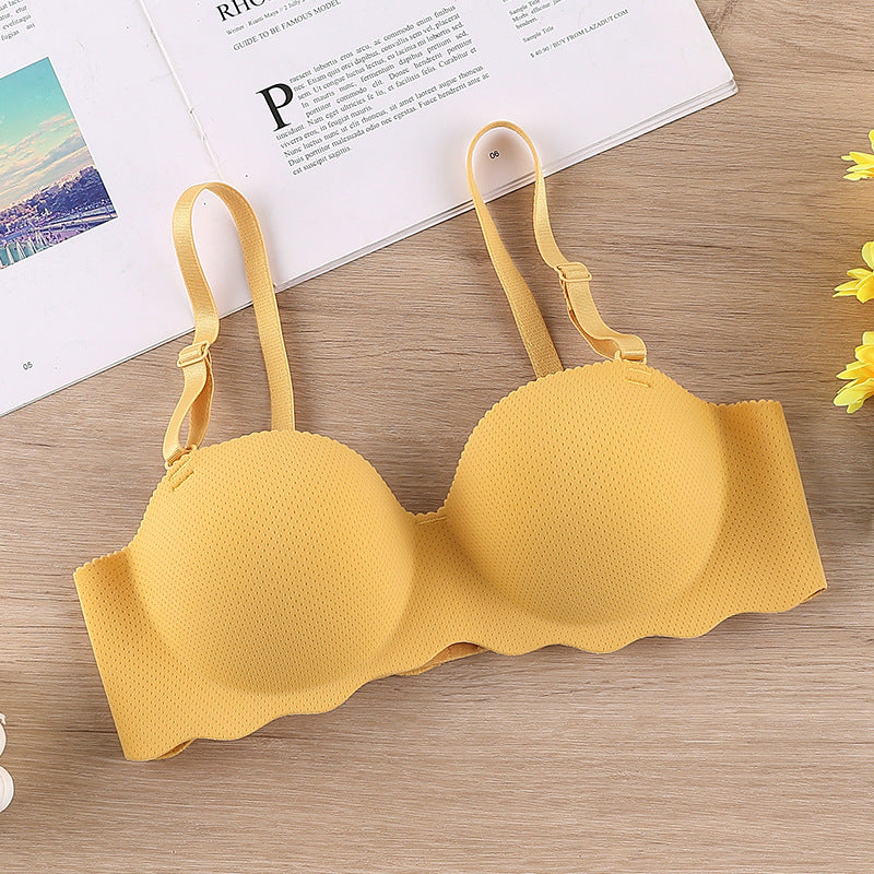 One-piece Seamless T shirt bra