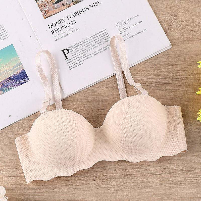 One-piece Seamless T shirt bra