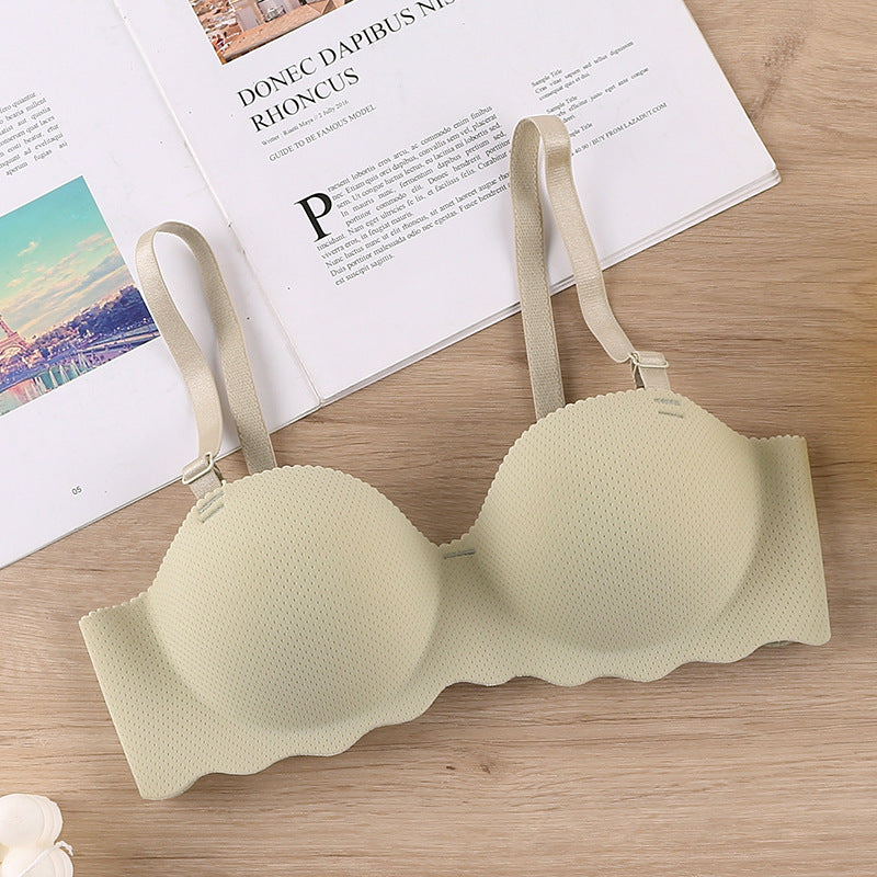 One-piece Seamless T shirt bra