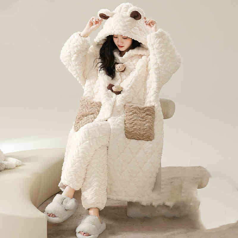 Three layer Night-robe