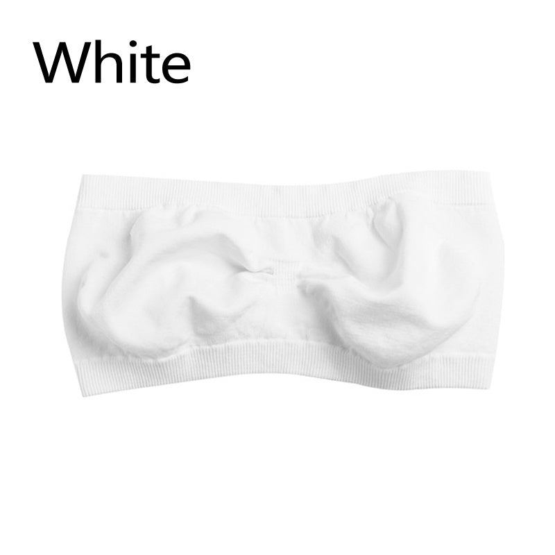 White headband on a white background with the word 'White' displayed.
