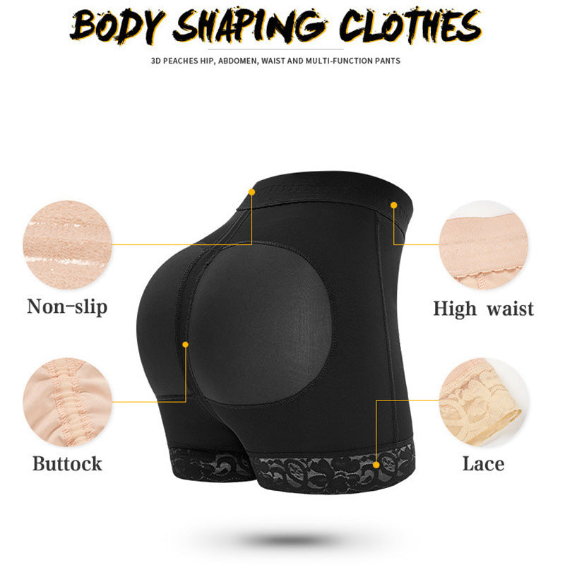 Double Elastic Breathable Lace Hip Panties